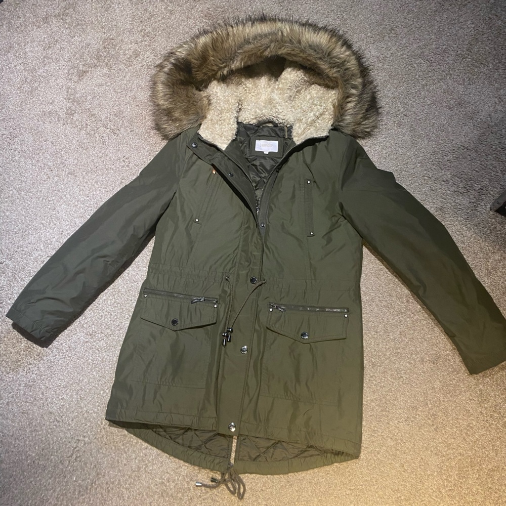 Winter jacket with hood!